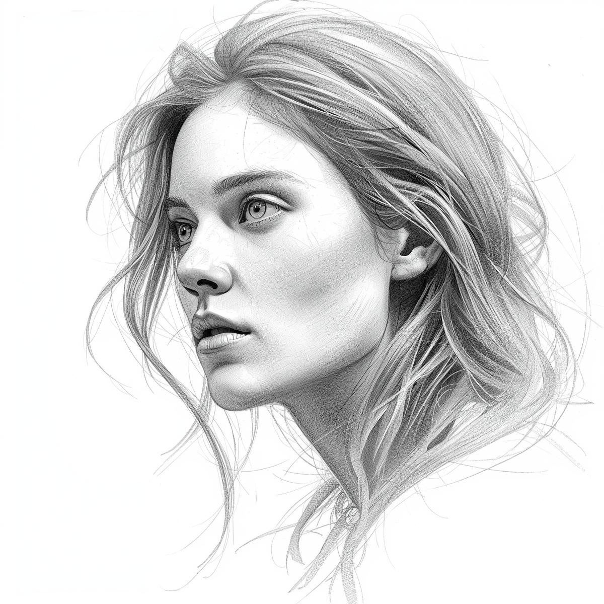 Student artwork gallery showcasing diverse drawing styles